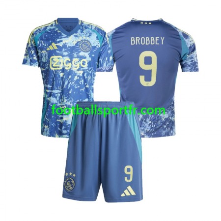 Tenue Ajax Amsterdam Brian Brobbey 9 Enfant Exterieur 2024-2025 Maillot de Foot